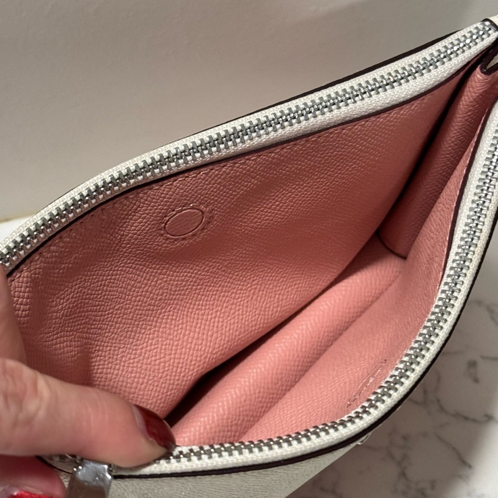 Coach Crosby Pink Ombré Wristlet - Picture 6 of 16